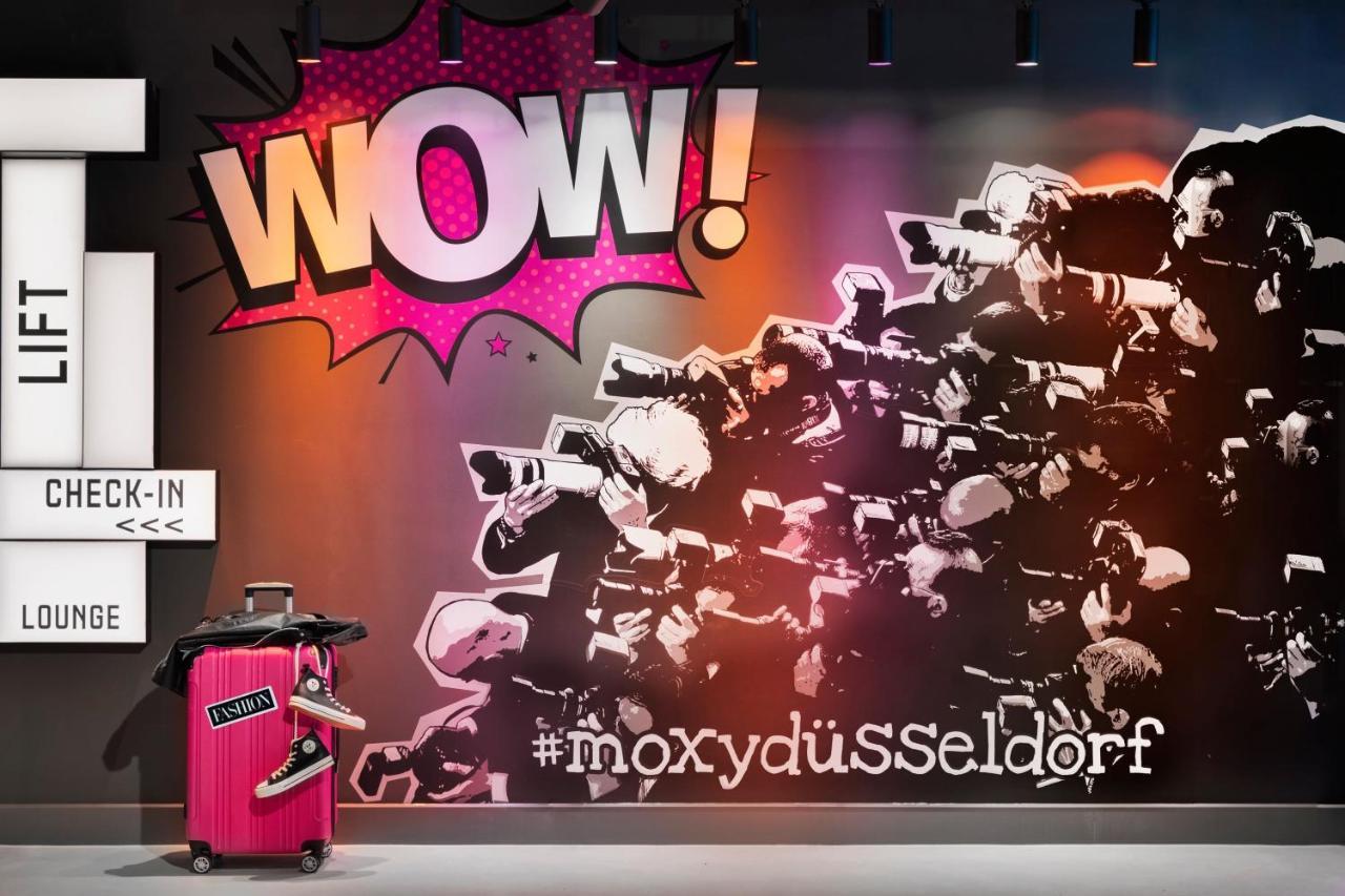 Moxy Duesseldorf City Экстерьер фото